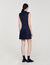 Short pleated suit dress