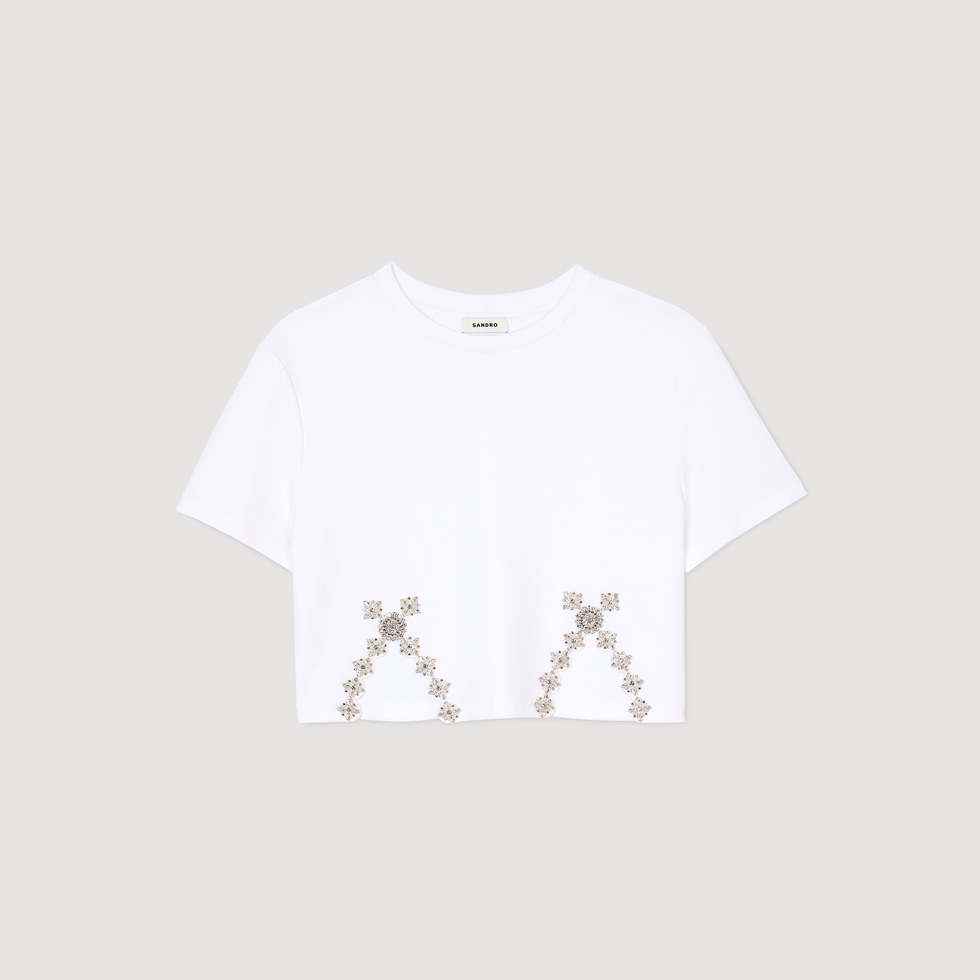 White T-Shirts for women | Sandro Paris