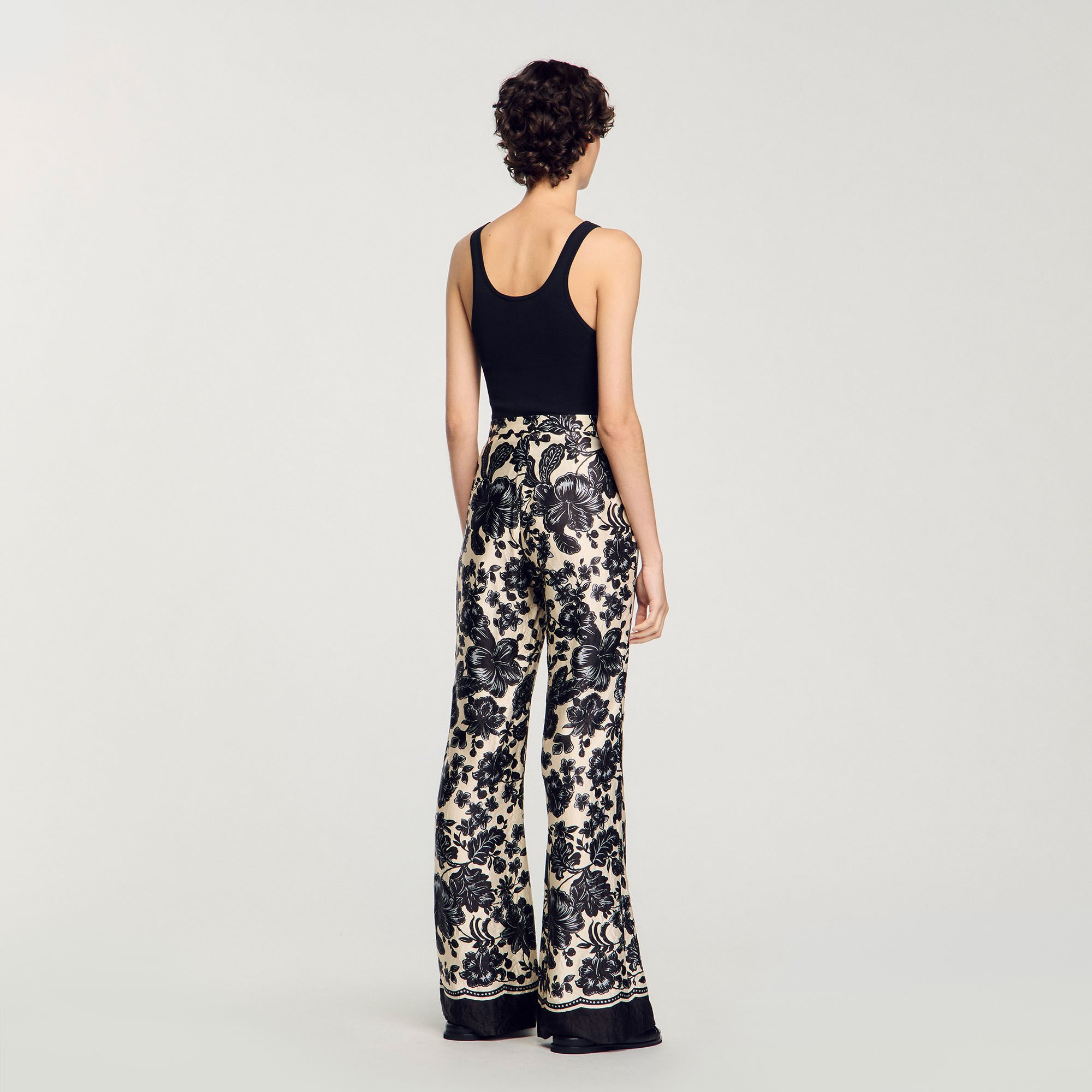 Floral trousers