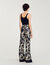 Floral trousers