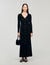 Fancy knit maxi dress