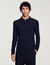 Knit polo jumper