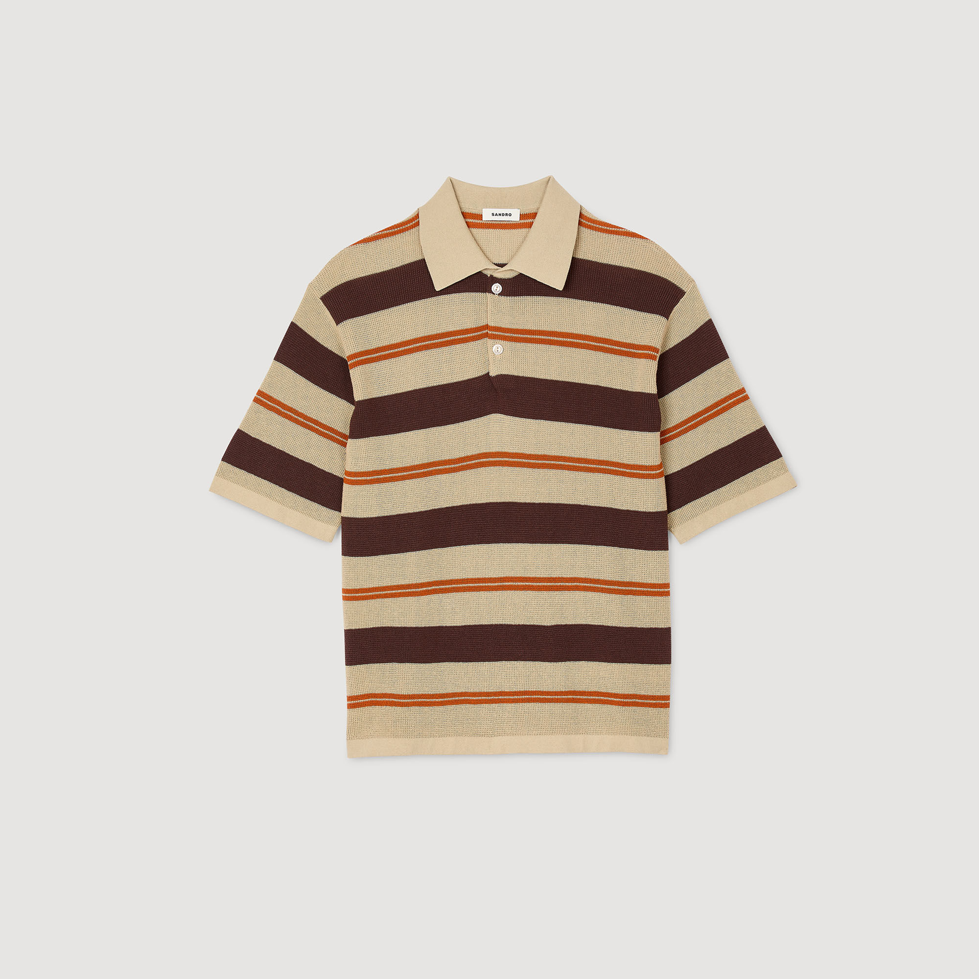 トップス aLORS paris Polo shirt Nectar Polo shirt【Nectar】 Figue – aLORS online store