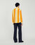 Flowing striped long-sleeved shirt