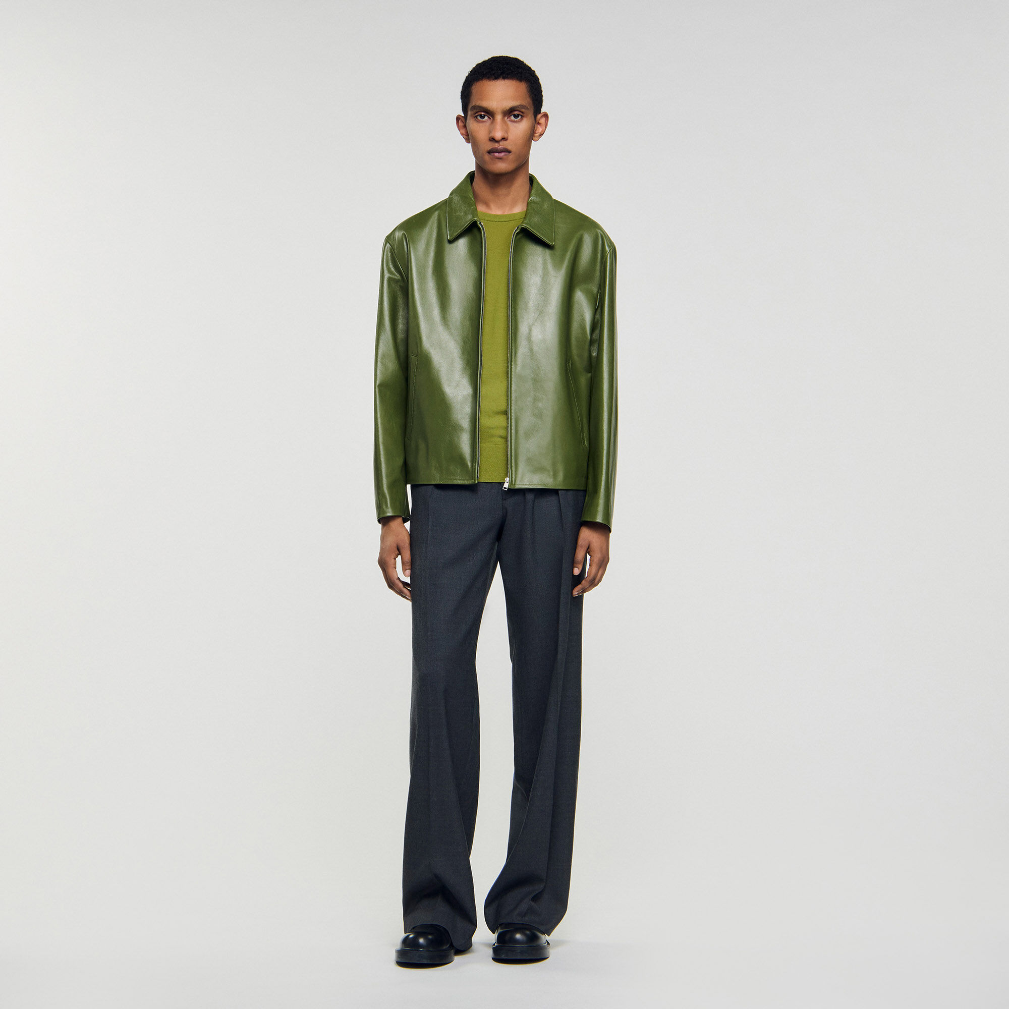Leather Jackets for men | Sandro Paris