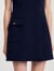 Short dress with buttons
