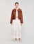 Long poplin skirt