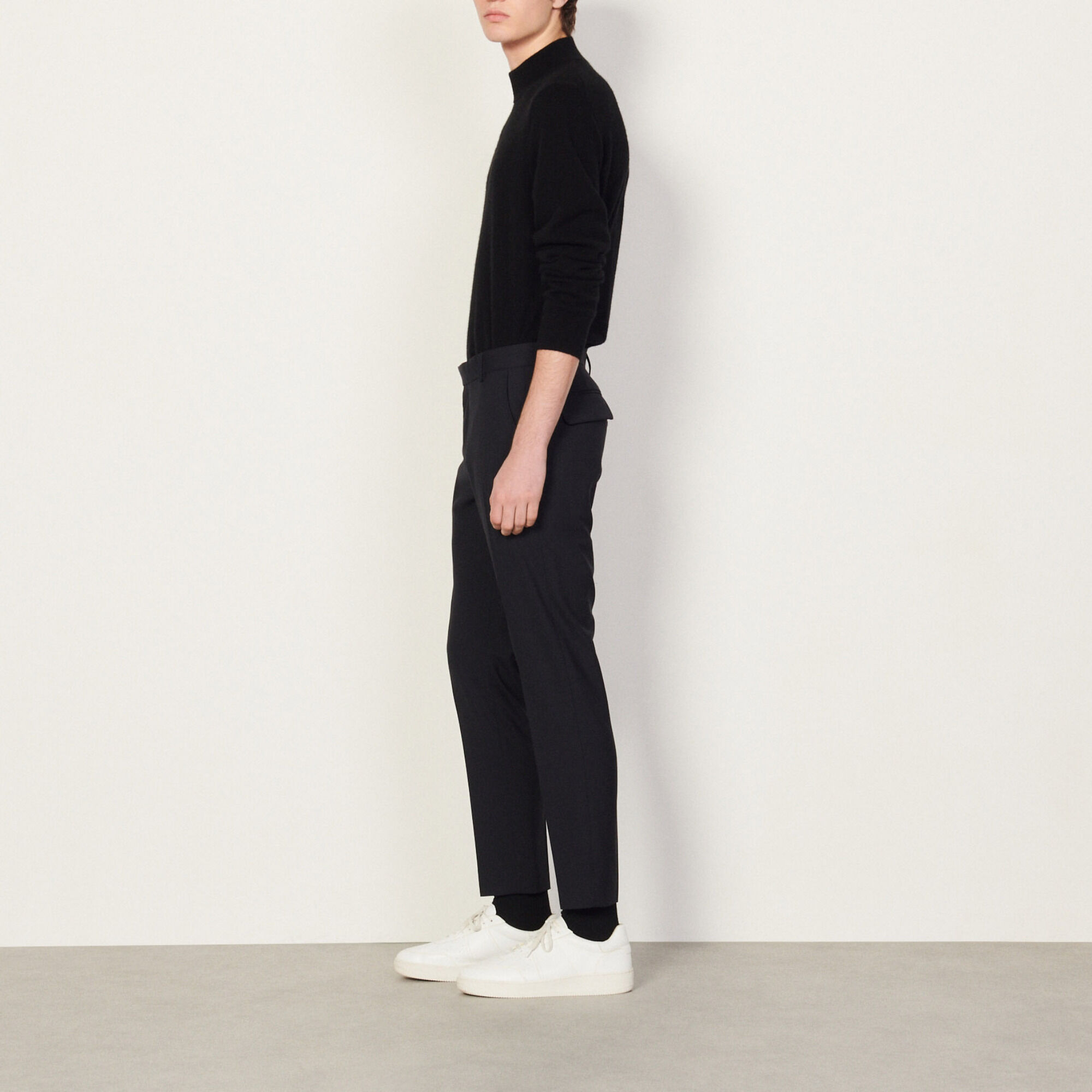 Cool wool trousers