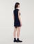 Short dress with buttons