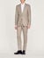 Flannel suit jacket