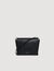 Small leather bag with logo