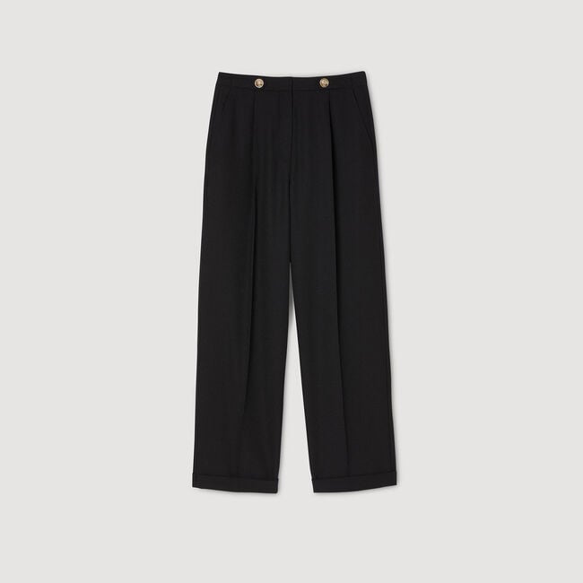 Straight-leg trousers