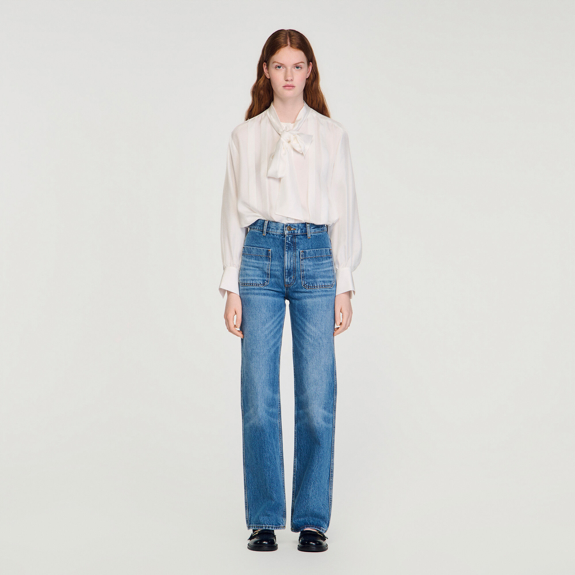 Faded jeans