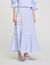 Long striped skirt