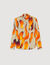 Flame pattern shirt