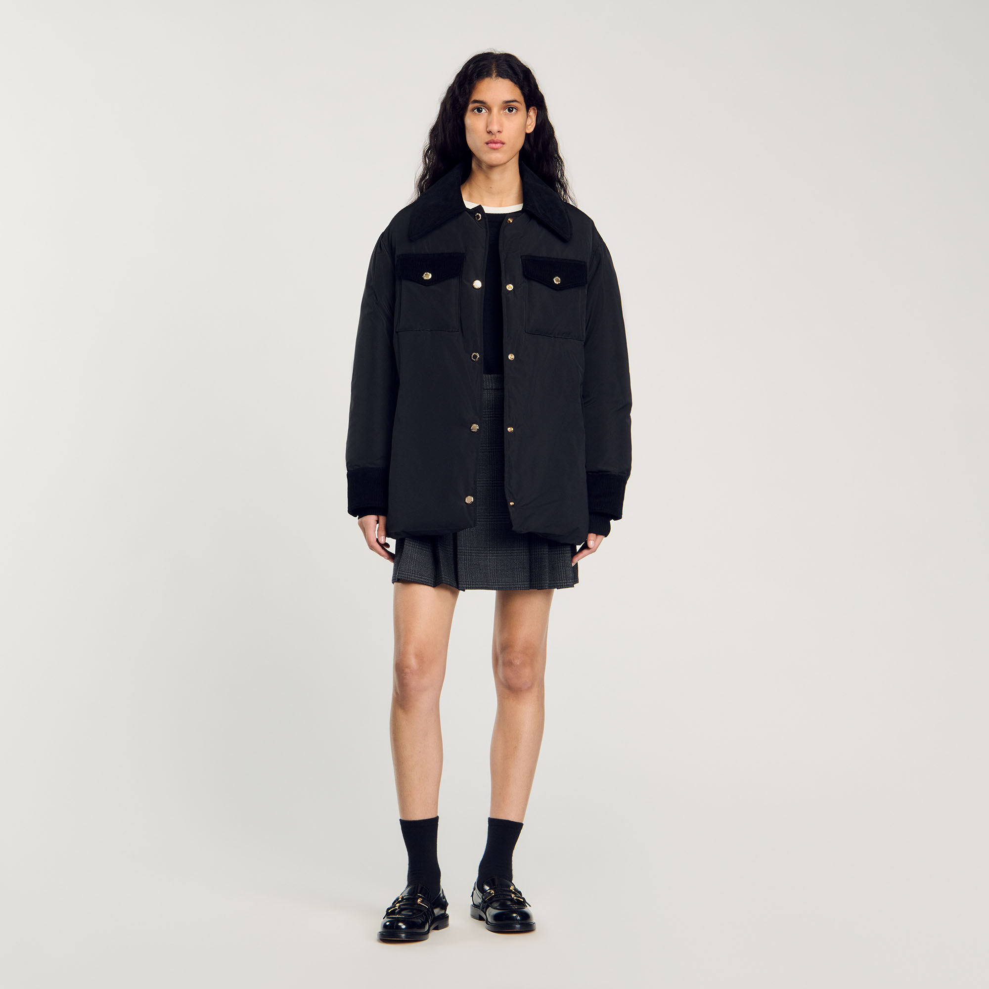 Short puffer jacket
