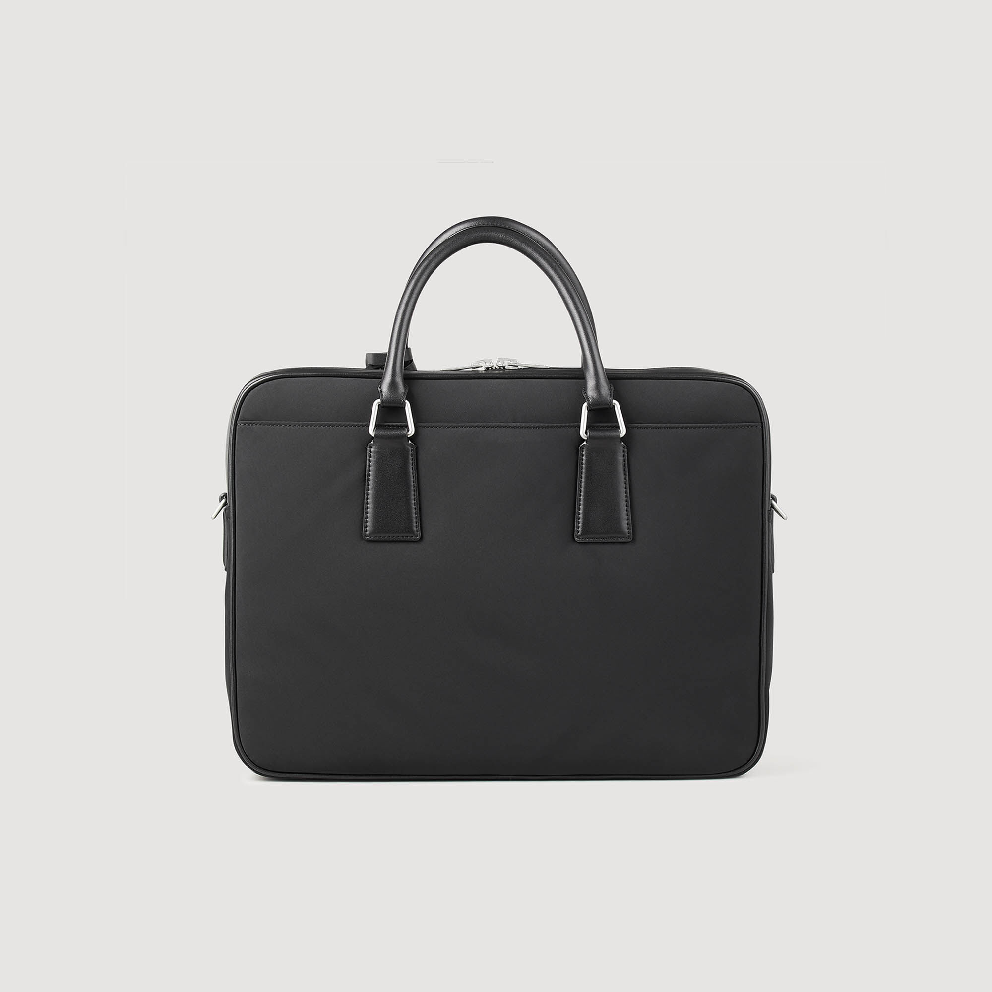 生まれのブランドで black briefcase nylon Large / Paris Sandro | Men for gray 靴