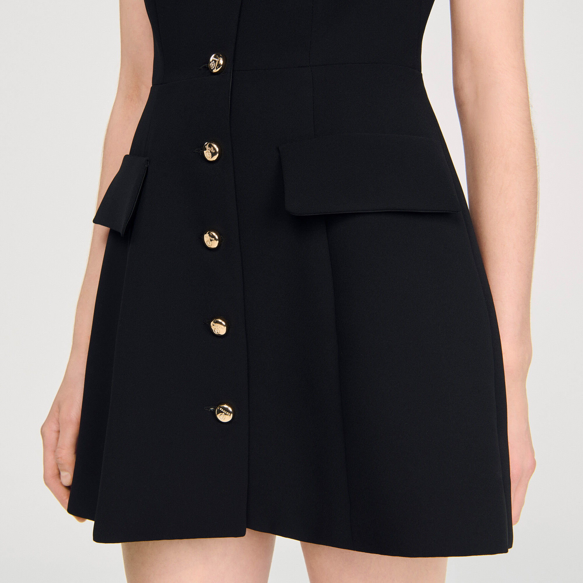 Short knit dress