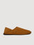 Split leather slippers
