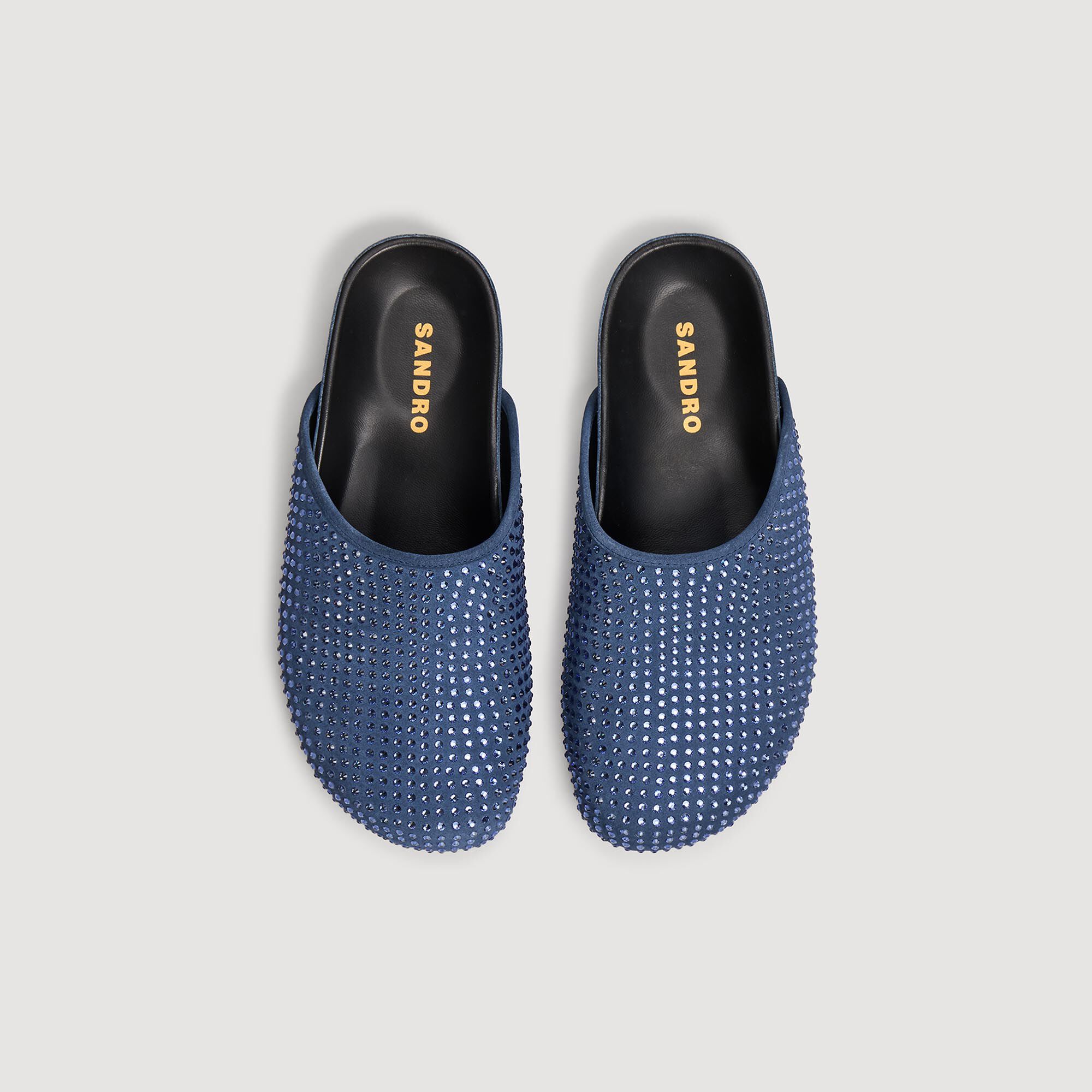 Rhinestone mules