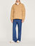 Oversized technical fabric padded jacket