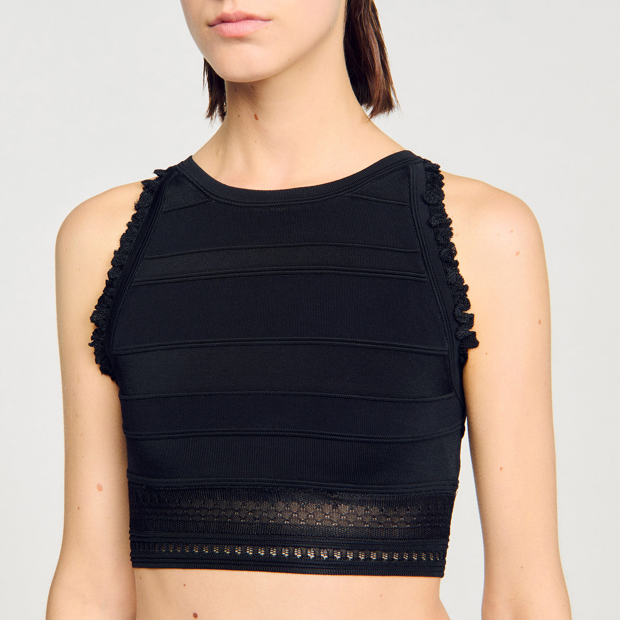 Sleeveless jumper