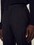Straight-leg virgin wool trousers