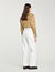 Wide-leg canvas trousers