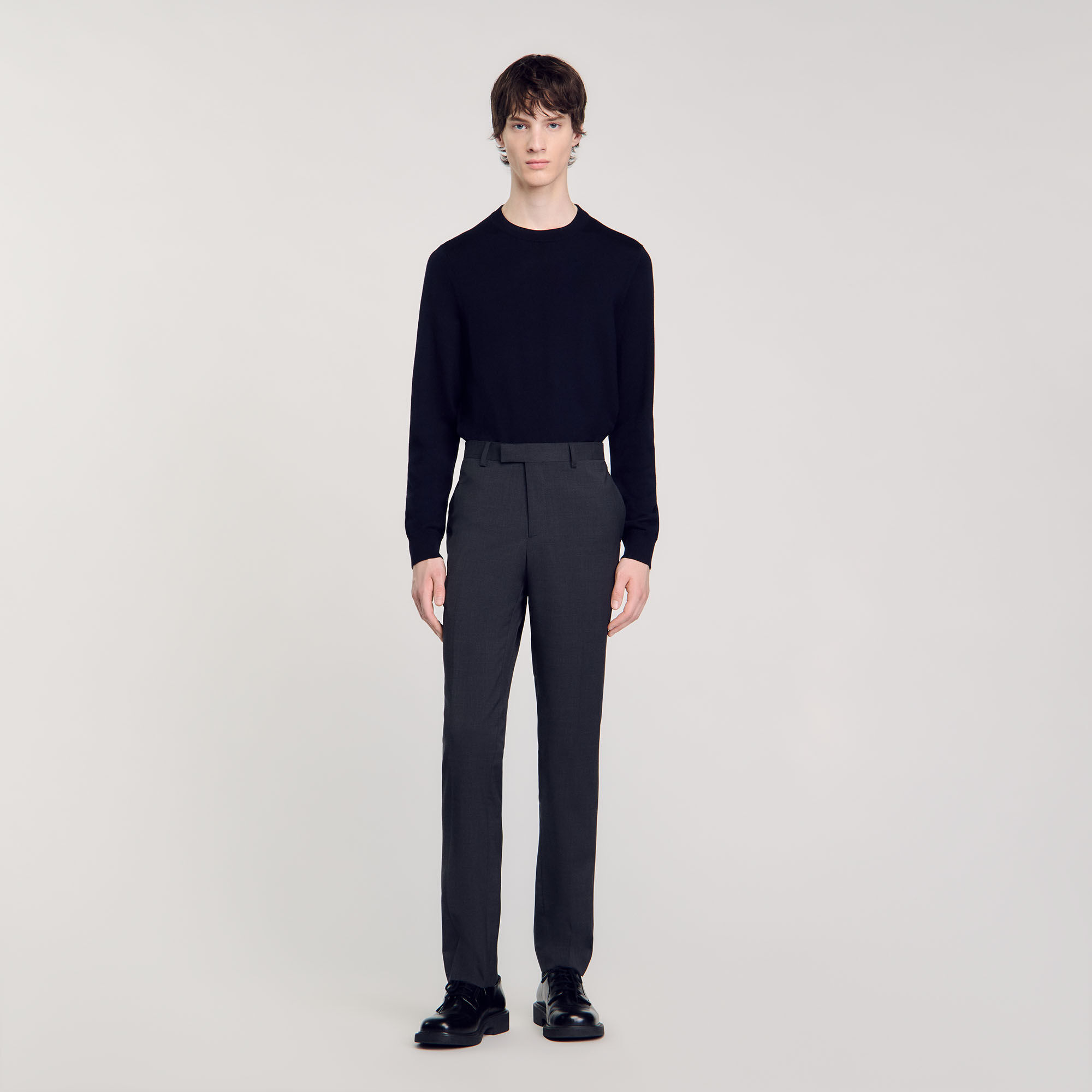 Sweater with suit pants cheap