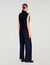 Tie-neck jumper