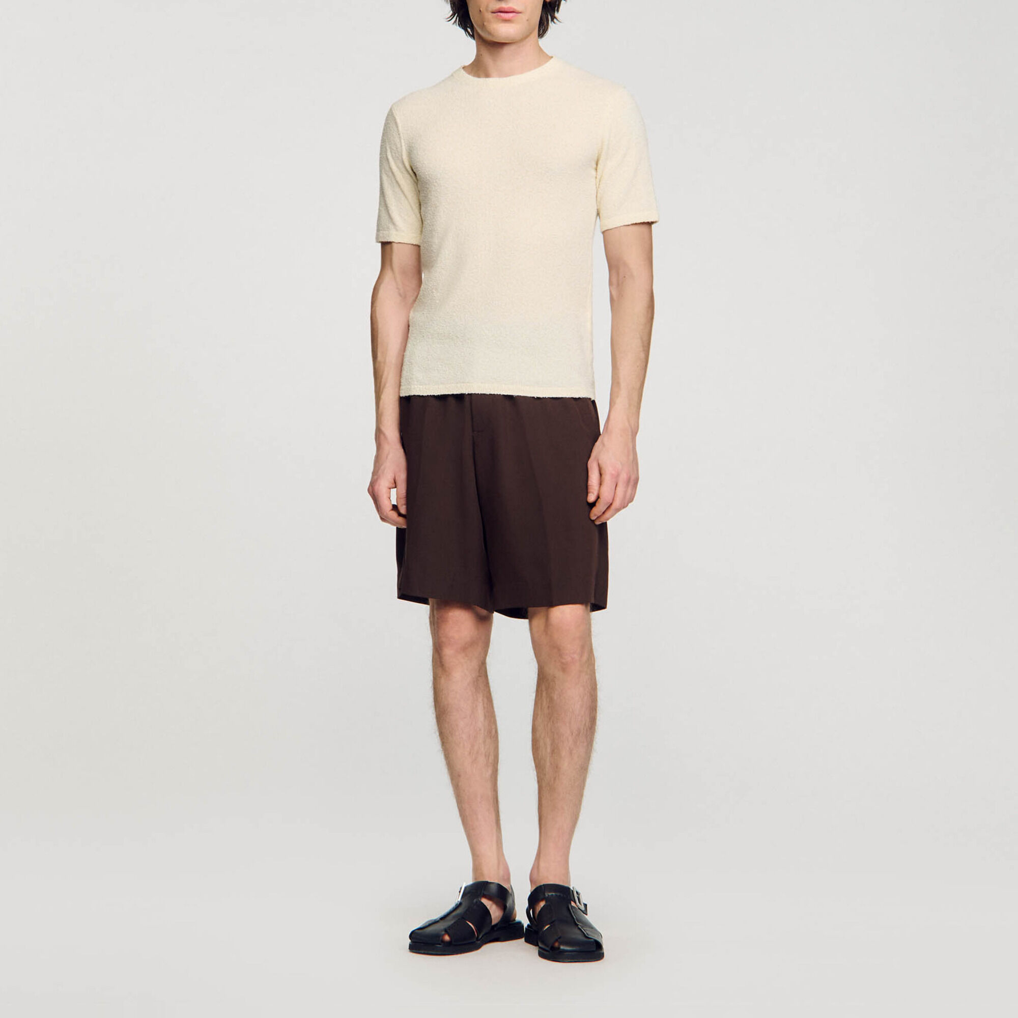 Terry knit T-shirt