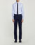 Stretch wool suit trousers