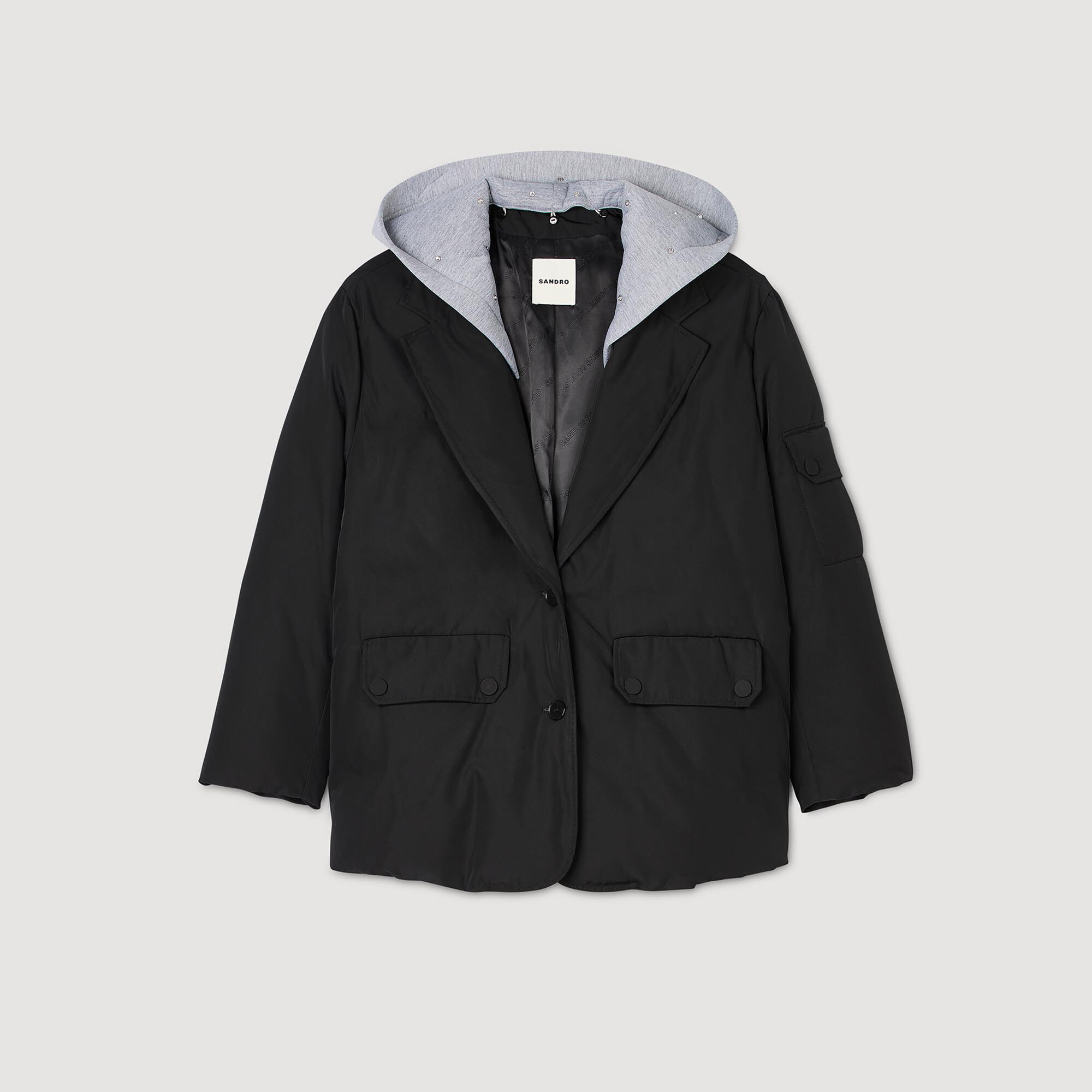 Padded jackets for women Sandro Paris