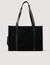 Soft suede shopping bag