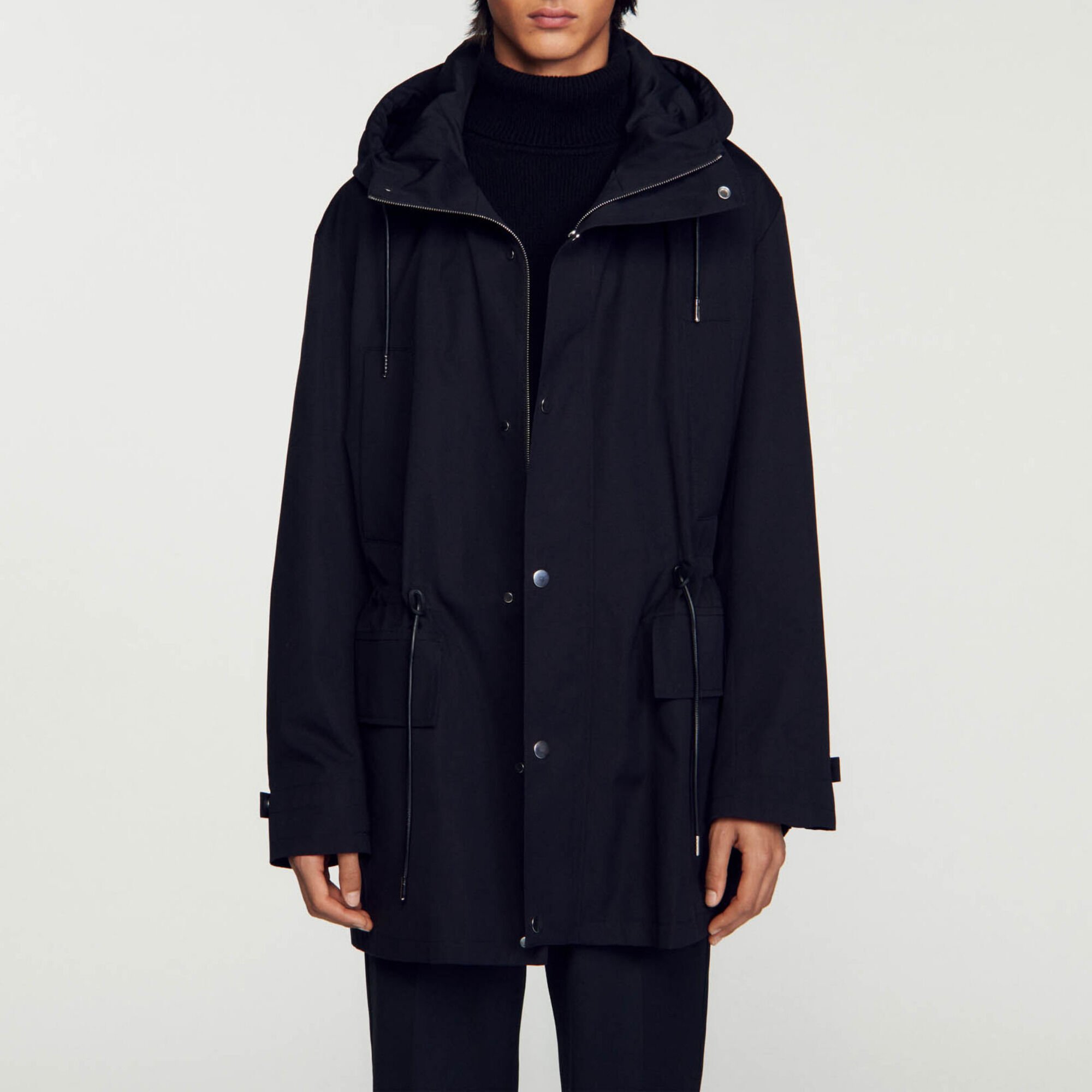 Hooded parka
