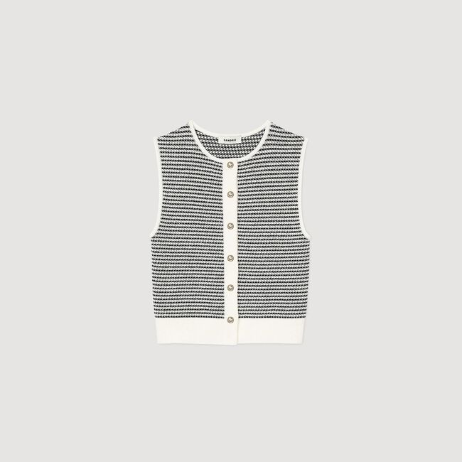 Striped cardigan