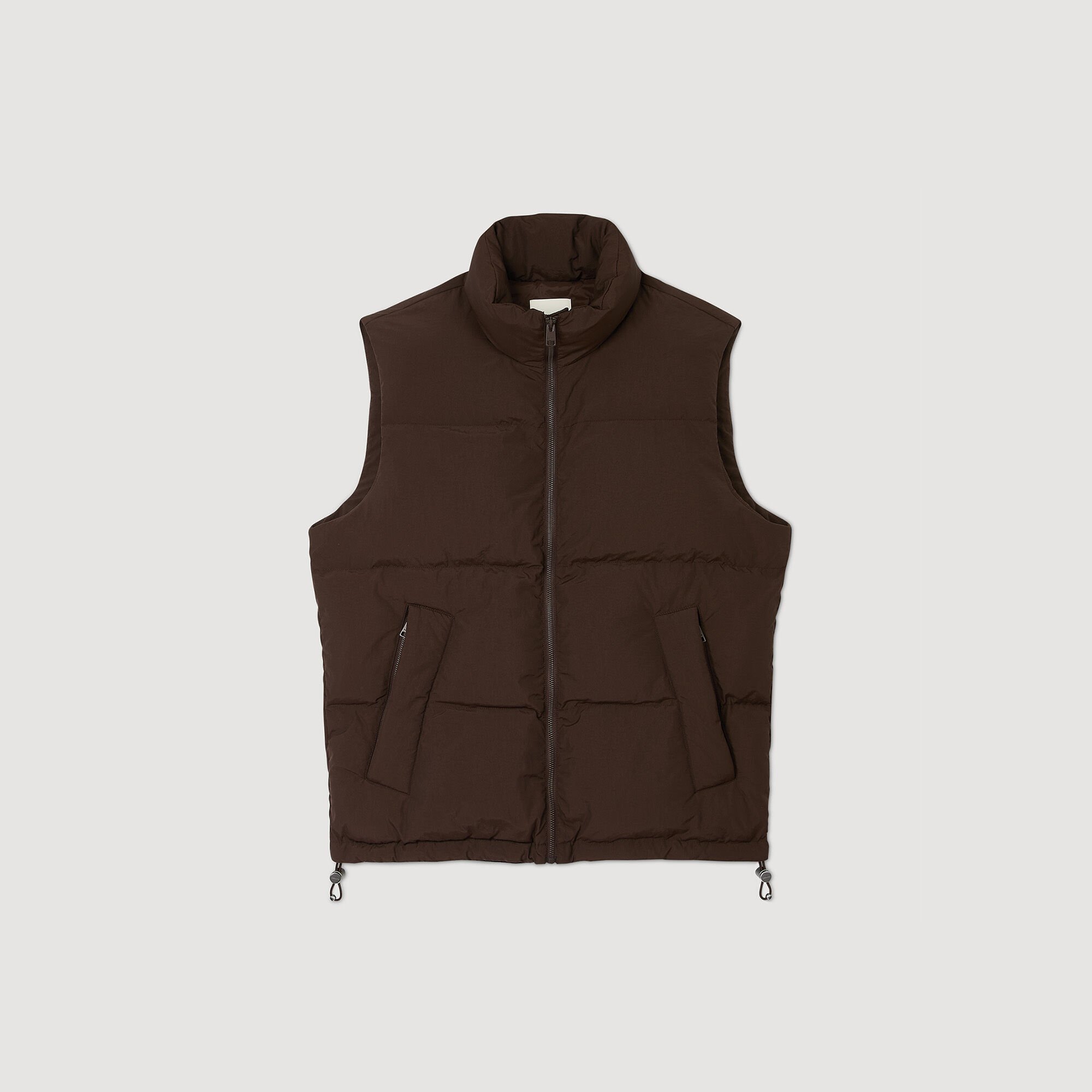 Sleeveless down jacket