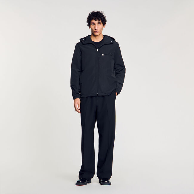 Nylon windbreaker