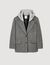 Jacket with removable hood