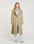 Belted trench coat