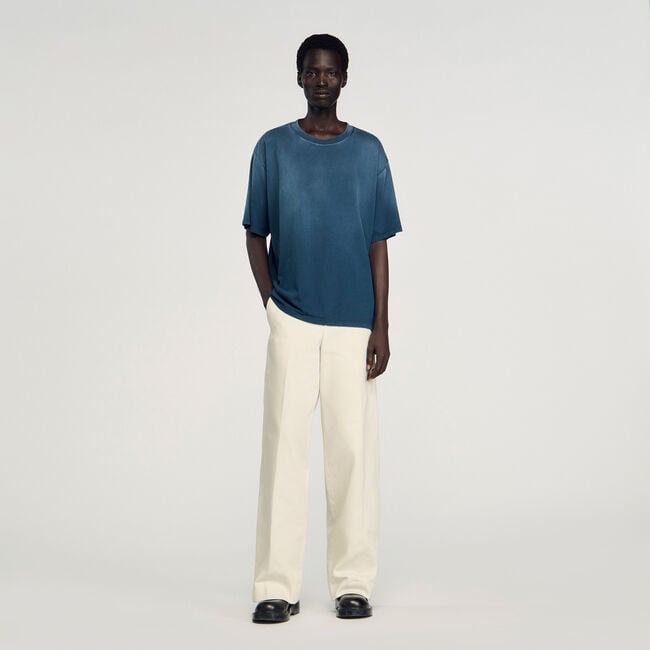 Oversized cotton T-shirt