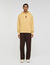 Leather patch sweatshirt