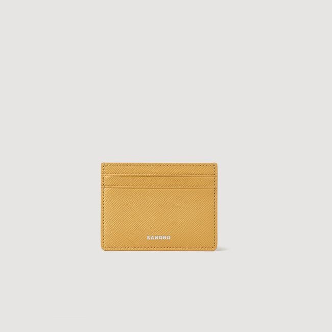 Reconstituted leather cardholder
