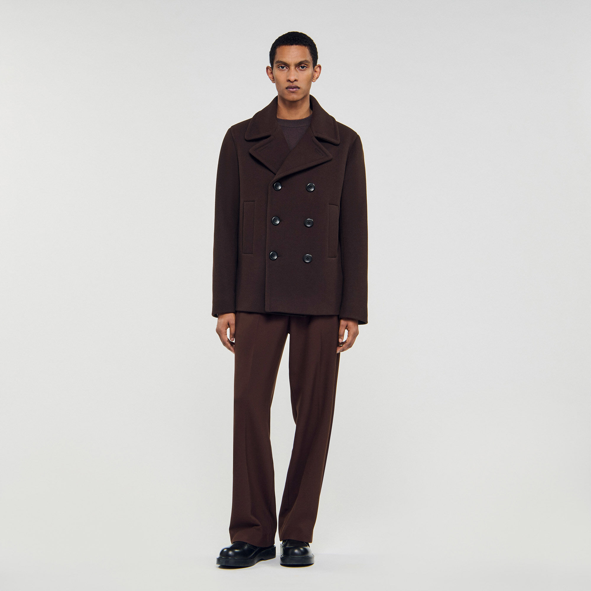 Wool pea coat