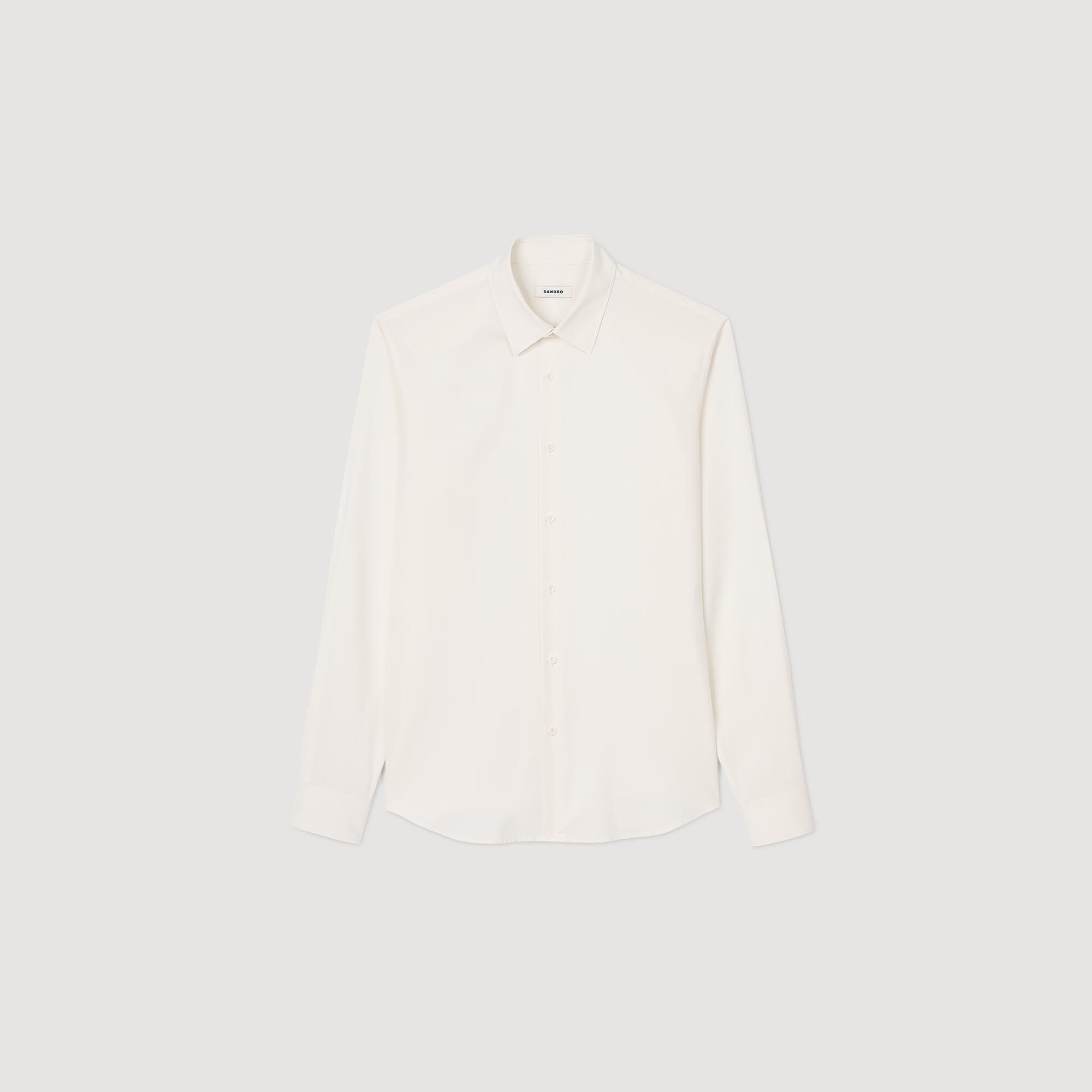 Long-sleeved loose-fit shirt - Men | Sandro