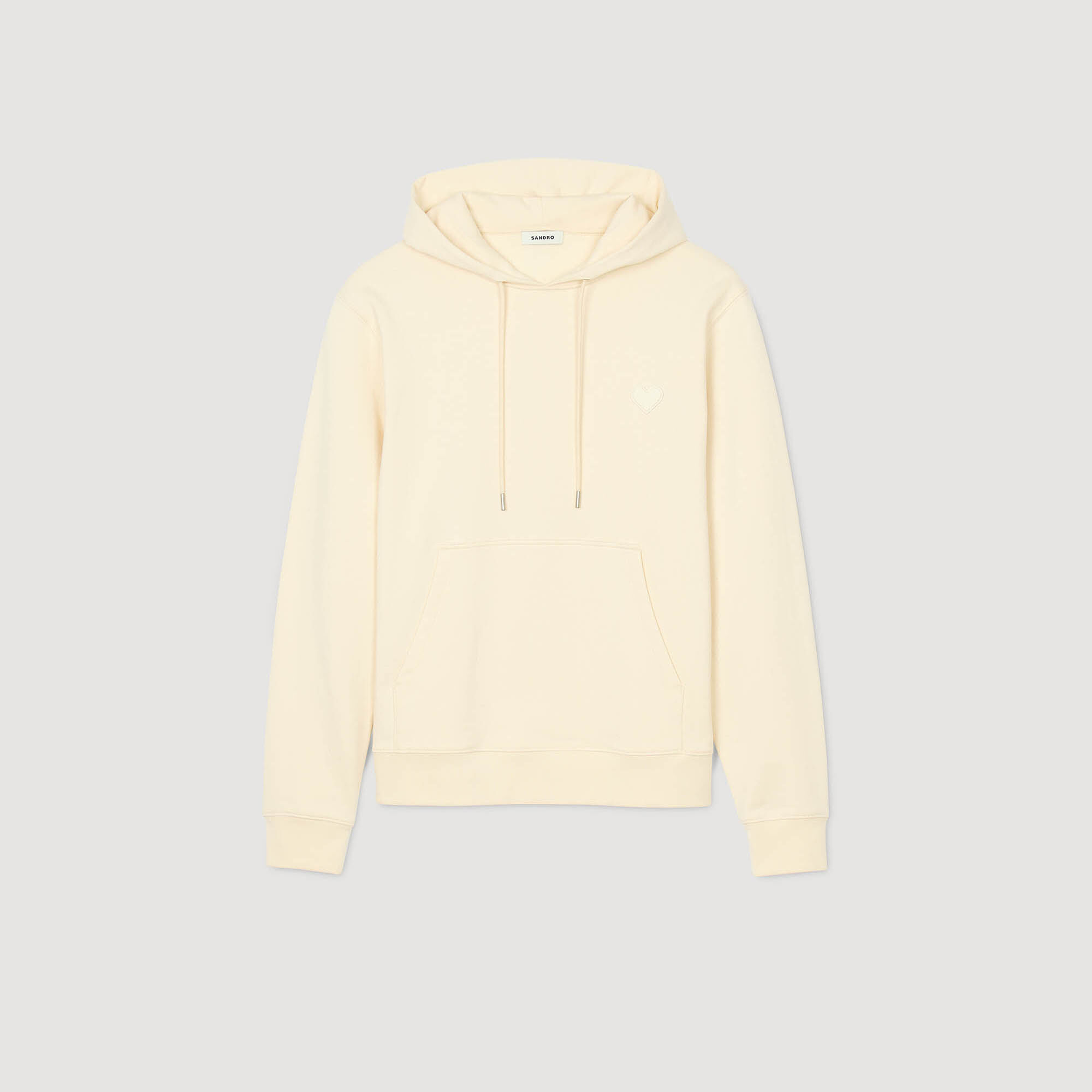 Heart patch sweatshirt