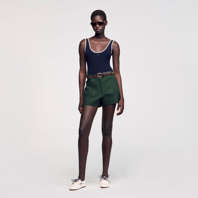 Knit bodysuit