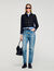 Ruffled tweed jacket