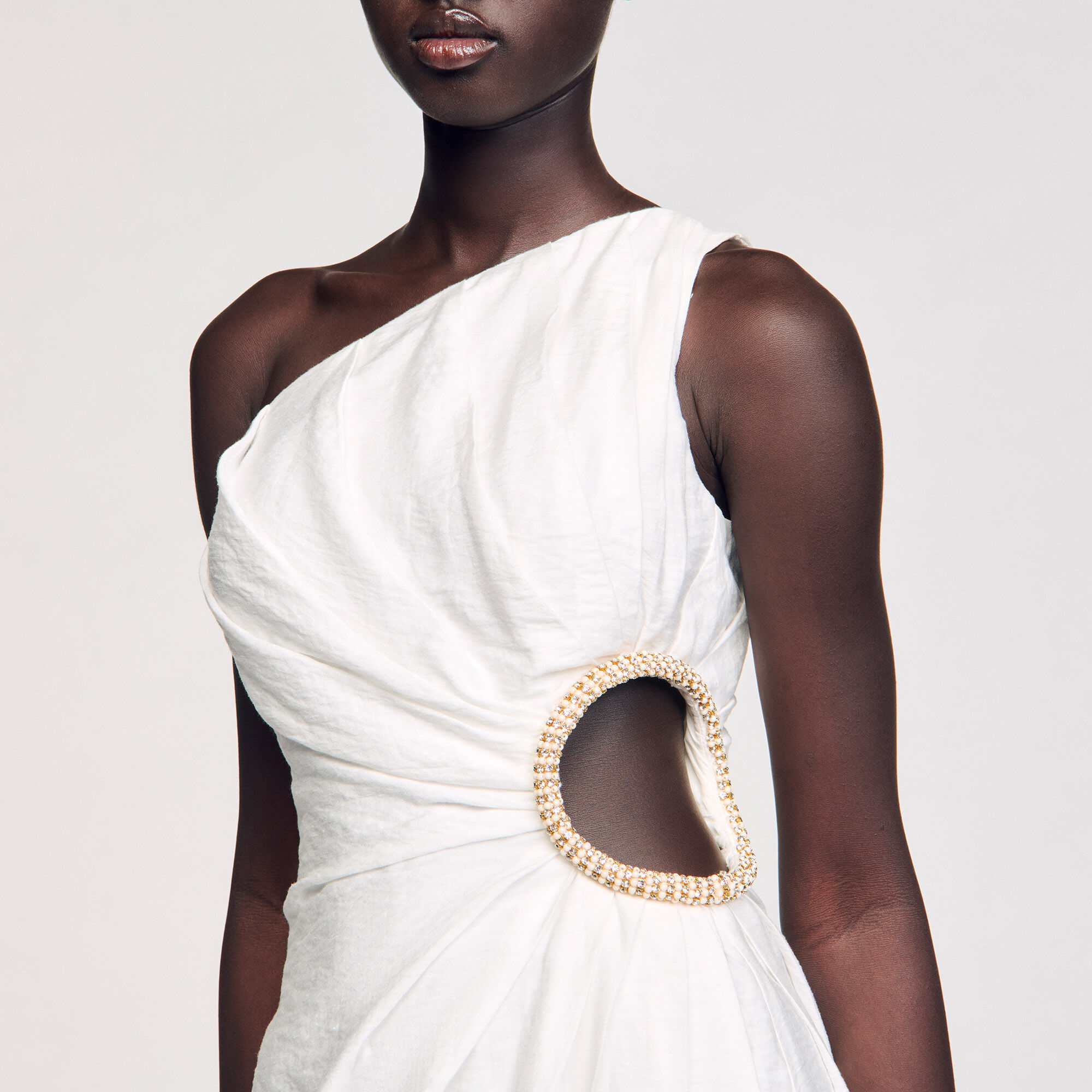 Short asymmetrical dress