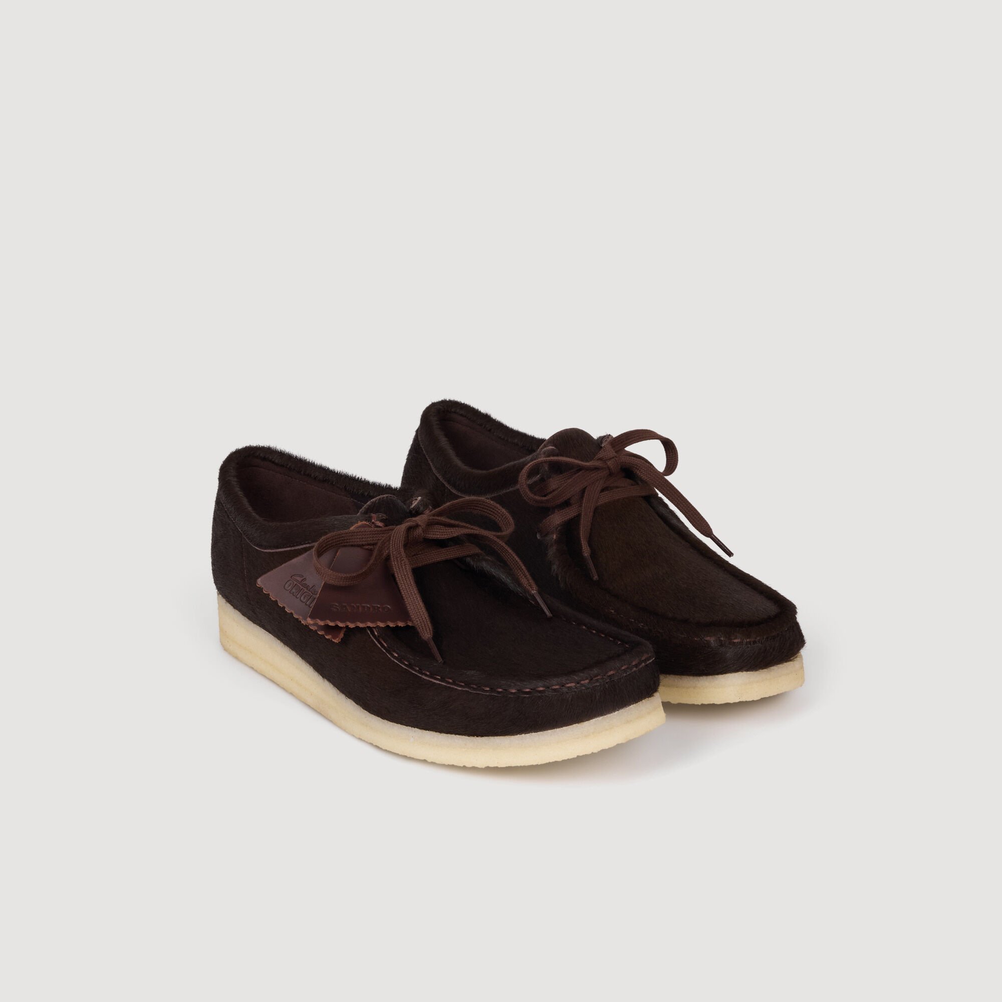 Pony-hair effect Wallabee™ Derbies